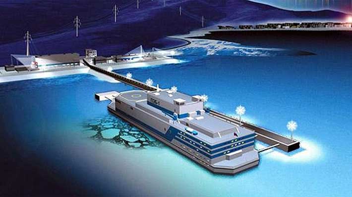 Polémica primera central eléctrica nuclear flotante comienza a operar en Rusia