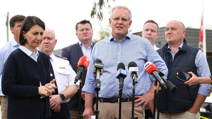 Primer Ministro de Australia pide disculpa por irse de vacaciones en medio de emergencias por incendios forestales