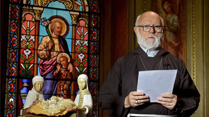 Administrador apostólico de Santiago invita a "trabajar por la paz y el bien de Chile" en su mensaje de Navidad