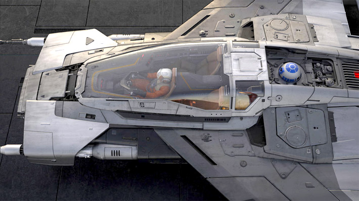 El Ascenso de Skywalker: Así es la nave que Porsche diseñó para el final de la saga de "Star Wars"