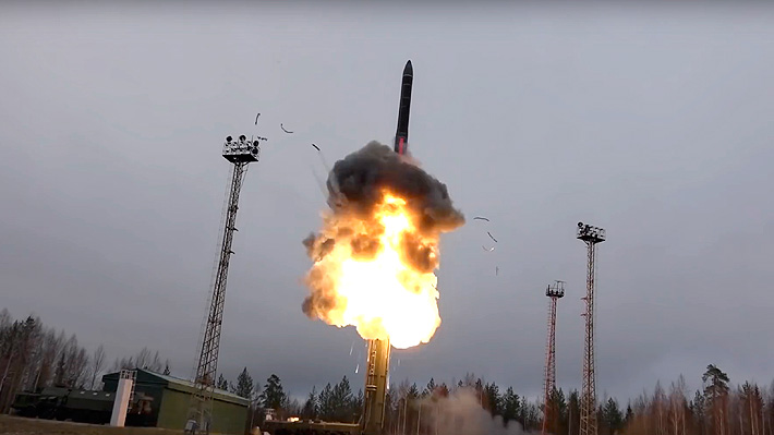Rusia exhibe el Avangard, el primer misil hipersónico intercontinental