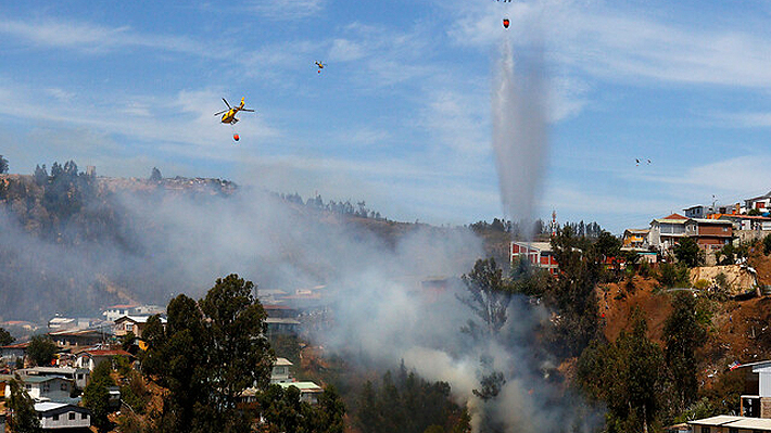 Vecinos detuvieron a individuo apuntado como presunto responsable de amago de incendio en Valparaíso