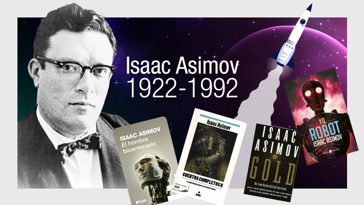 A 100 años del natalicio de Isaac Asimov: 15 frases que reflejan la filosofía del célebre escritor