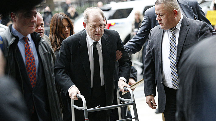 Harvey Weinstein llega a la Corte Suprema de Nueva York para inicio de histórico juicio en su contra