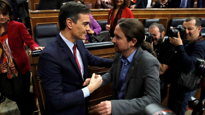 Presentan primeros nombres del gabinete de Pedro Sánchez en España: Confirman a Pablo Iglesias como vicepresidente
