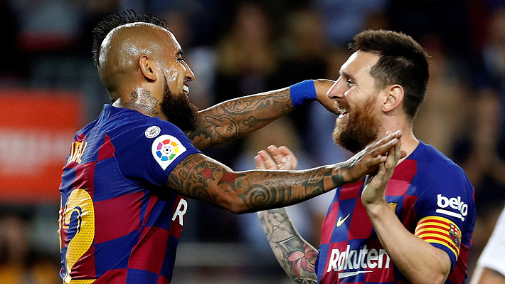 En España explican a fondo la confianza que le tiene Messi a Vidal: "Es su desorden preferido, tienen una química especial"