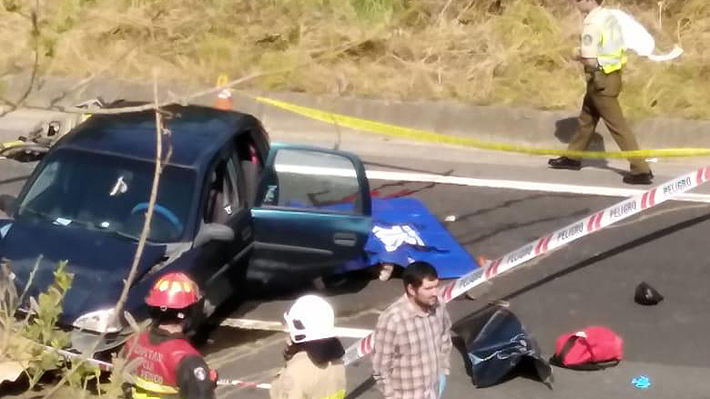 Accidente múltiple deja una persona fallecida y al menos 17 lesionados en Penco