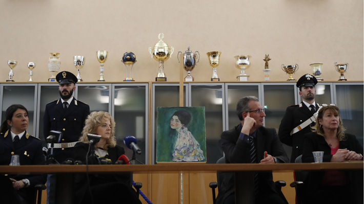 Italia confirma la autenticidad del cuadro de Klimt hallado en el mismo museo en que fue robado hace 23 años