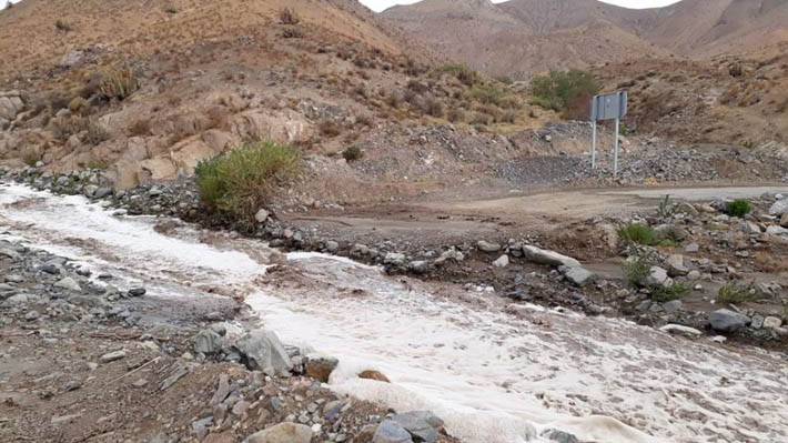 Amplían alerta amarilla para provincias de El Loa y Tocopilla y comunas de Antofagasta y Sierra Gorda por lluvias