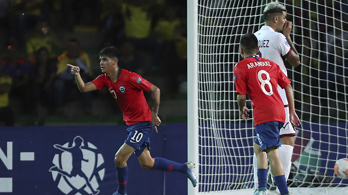 Mira el gol de Ángelo Araos que le dio el triunfo a la "Roja" ante Venezuela en el Preolímpico Sub 23