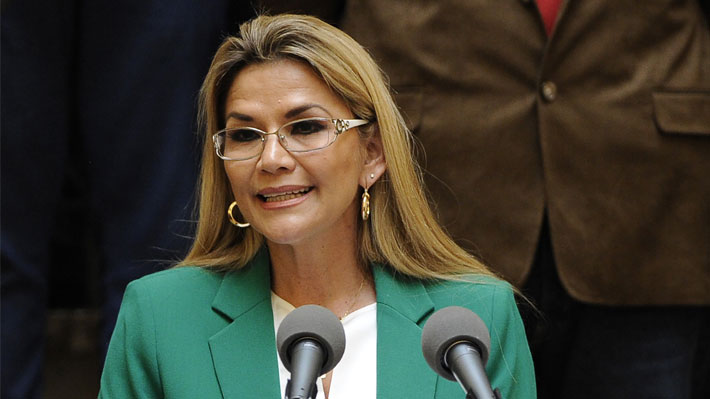 Jeanine Añez, mandataria interina de Bolivia oficializó su candidatura presidencial