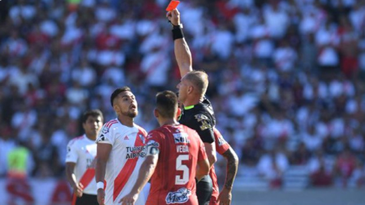 Video: La infantil patada que le cost&oacute; la expulsi&oacute;n a Paulo D&iacute;az y la reacci&oacute;n de Marcelo Gallardo