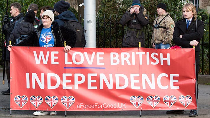 Galería: Celebraciones y lamentos de los británicos luego que se concretara el Brexit