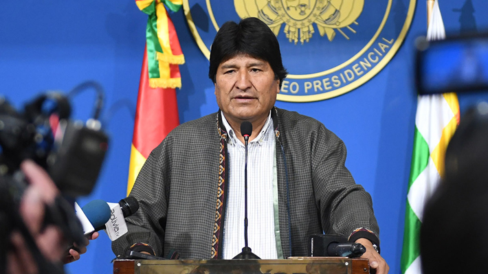 Ex Presidente Evo Morales presenta su candidatura al Senado en Bolivia de cara a las elecciones de mayo