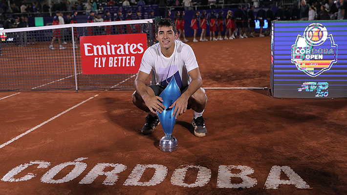 Tras ganar un tercer título ATP, Garin expresa su "felicidad" y vuelve a desmentir de manera tajante rumor sobre su coach