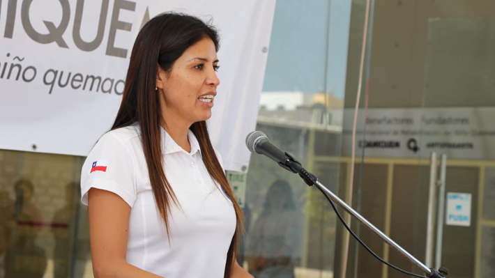 Alcaldesa de Antofagasta y quema de un tren por desconocidos: "Ya no tienen límites"