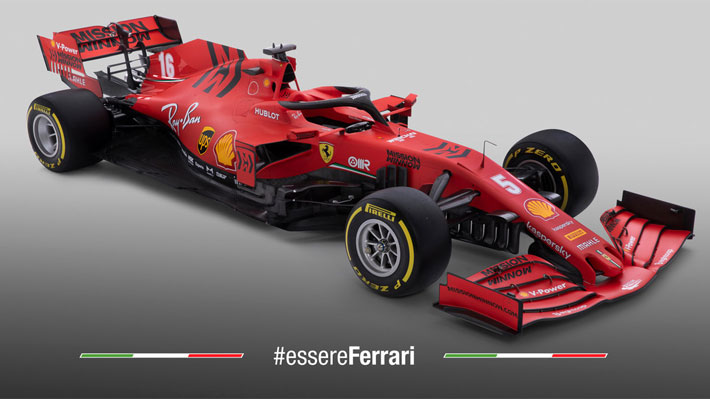 Ferrari y Red Bull presentan sus nuevos bólidos para la Fórmula Uno 2020