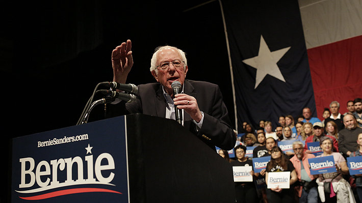 Caucus demócrata en Nevada: Primeros resultados arrojan amplia ventaja para el senador Bernie Sanders