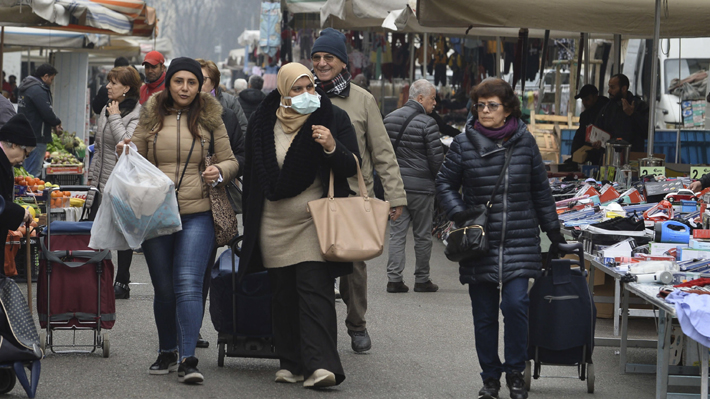 Nuevo balance de coronavirus en Italia: 11 muertos y 323 personas contagiadas