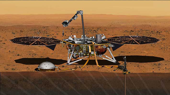 La misión Insight de la NASA detecta misteriosos pulsos magnéticos en Marte