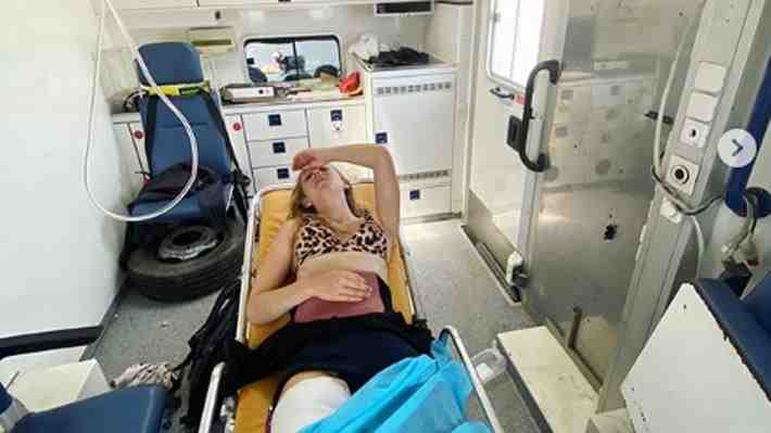 "Pensé que me iba a morir ahí mismo": El dramático relato del grave accidente que sufrió la esquiadora chilena Dominique Ohaco