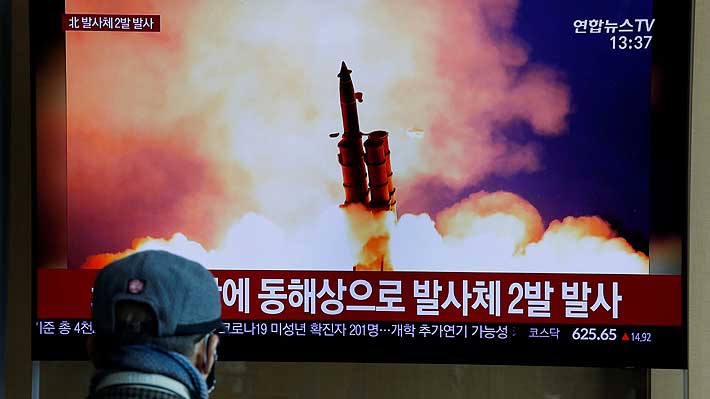 Seúl informa que Corea del Norte disparó dos proyectiles no identificados hacia el mar de Japón