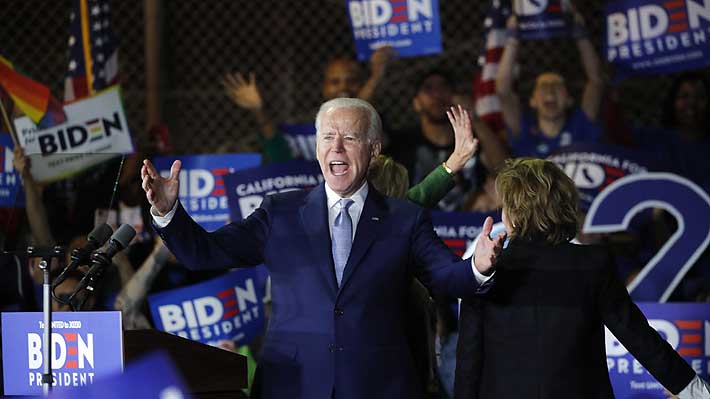 Pese a que Sanders gana en California, Biden se impone en el supermartes demócrata