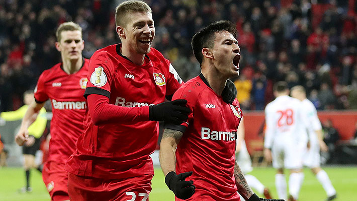 Video: El golazo de Charles Aránguiz en la clasificación del Leverkusen a semifinales de la Copa de Alemania