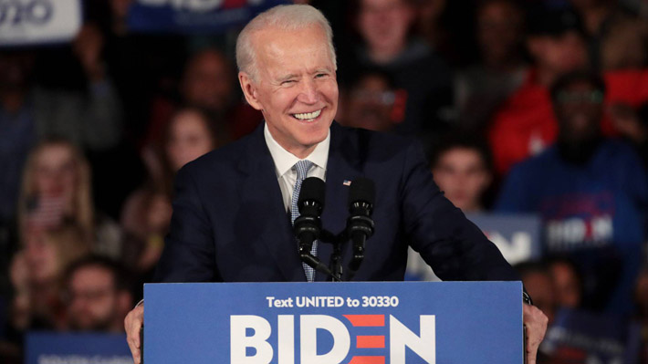 Carrera demócrata en EE.UU: Biden gana las primarias en los estados de Michigan, Mississippi y Missouri