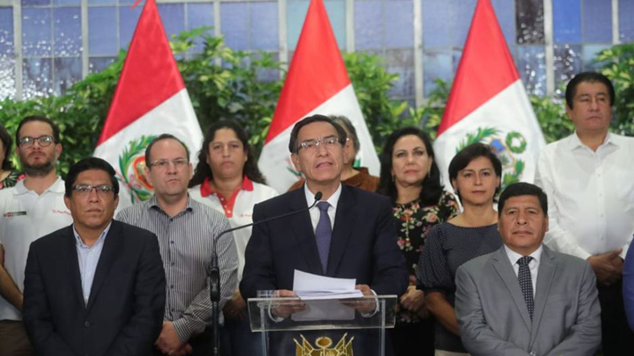 Vizcarra decreta estado de emergencia en Perú y ordena cierre total de fronteras por coronavirus