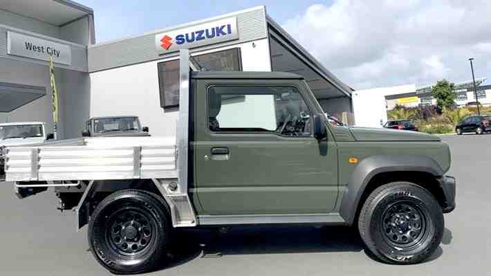 Concesionario Suzuki en Nueva Zelanda transforma los Jimny en pequeñas pick-up