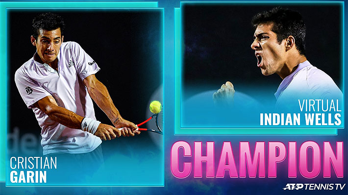 Llamativa competencia corona a Garin campeón del Masters de Indian Wells: Venció a Djokovic en la final