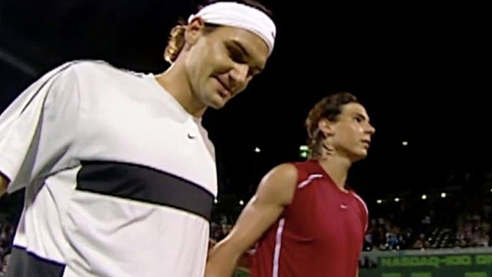 ATP rememora el primer choque entre Nadal y Federer: El video, dónde fue y quién dio la sorpresa