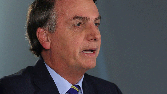 Bolsonaro admite que el coronavirus "es el mayor desafío" de Brasil