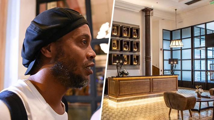 Así es el lujoso hotel en que el Ronaldinho cumple arresto domiciliario en Paraguay