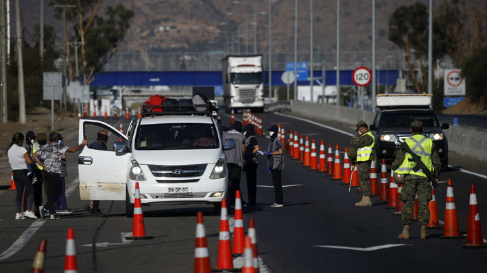 41 mil vehículos salieron de la RM durante el jueves santo y 261 fueron obligados a retornar por no tener debida autorización