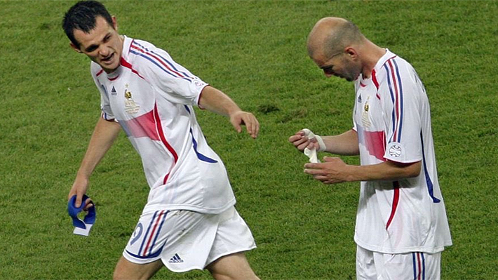 "Estuve dos años sin hablarle a Zidane"... Mundialista francés rememora la final perdida ante Italia del Mundial de 2006