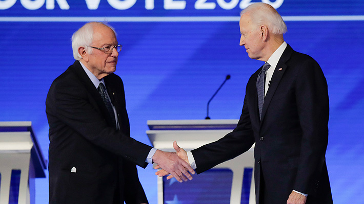 Bernie Sanders da su apoyo a Joe Biden como candidato presidencial demócrata: "Te necesitamos en la Casa Blanca"