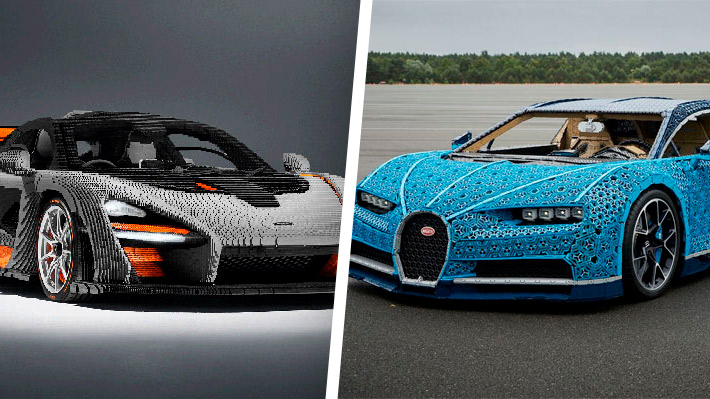 Mira esta selección de los autos de Lego que más se parecen a su versión original