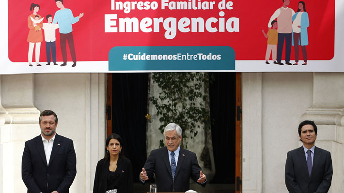 Presidente anuncia ingreso familiar de emergencia: Medidas tomadas crean "manto protector" para sectores vulnerables
