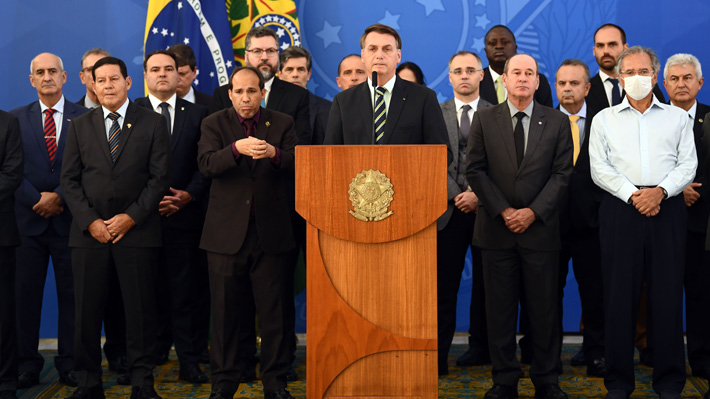 Bolsonaro rechaza acusaciones de Moro y afirma que el ex ministro no tenía "un compromiso con Brasil"
