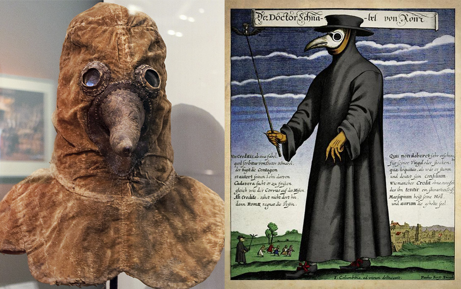 Historia; ¿Por qué usaban los médicos de la peste negra sus máscaras  picudas características?