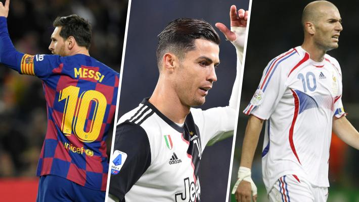 Messi a la cabeza y varios brasileños... Prestigioso medio elabora ranking con los mejores futbolistas de los últimos 25 años