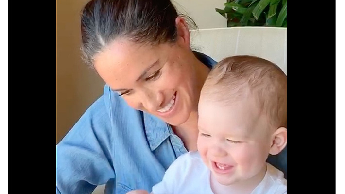 Meghan y Harry comparten nuevo video de Archie en el día de su primer cumpleaños: La familia real también lo celebró