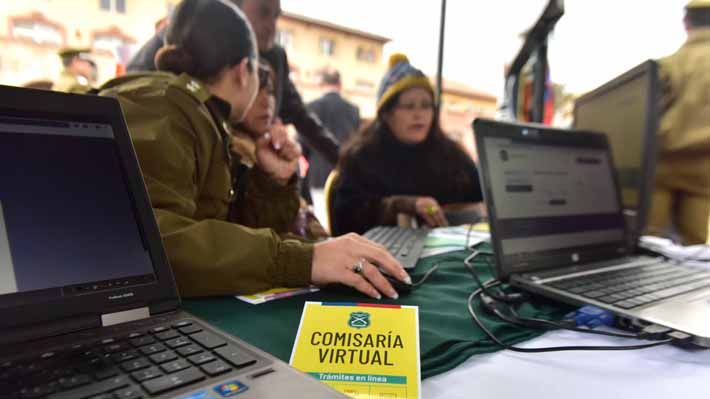 Comisaría Virtual vuelve a estar operativa tras siete horas y Carabineros pide "responsabilidad" en solicitud de permisos