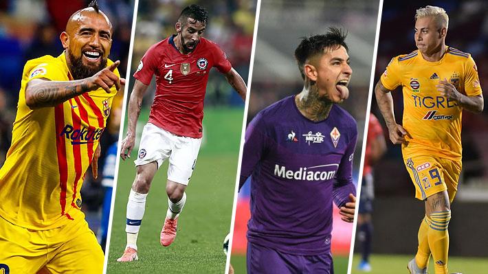 Las últimas novedades del futuro de Vidal, Isla, Vargas y Pulgar, y los clubes a los que han sido vinculados