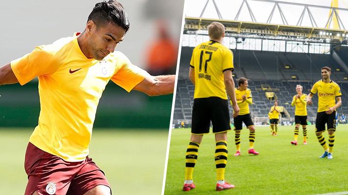 Radamel Falcao desató la polémica por las celebraciones de gol en el regreso del fútbol alemán
