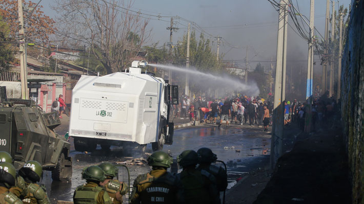 Gobierno se querella por saqueo, porte de bombas molotov y desórdenes en la comuna de El Bosque