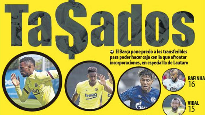 El Barcelona le pone precio a los 6 jugadores transferibles y Vidal está incluido... Quiénes son y en cuánto habrían sido tasados