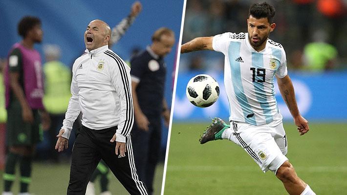 La irónica reacción de Agüero y sus dardos contra Sampaoli al ver el alocado festejo del DT en un duelo de Rusia 2018